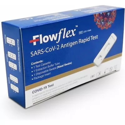 £12.99 • Buy Flowflex Antigen Rapid Lateral Flow 10 X Covid 19 Test Home Testings Uk Pharmacy
