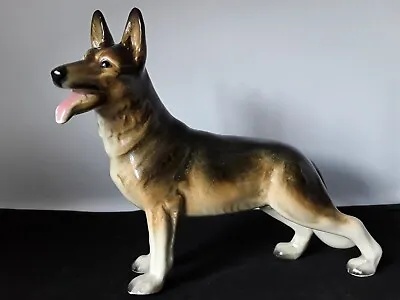 Vintage Cortendorf (pre Goebel) German Shepherd Alsatian Dog Model Number 2556 • $16.80