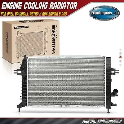 Engine Cooling Radiator For Opel Vauxhall Astra H A04 Zafira B 1300269 13128925 • £64.99