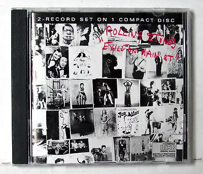 The Rolling Stones Exile On Main Street (cd Cgk 40489) 1st Press Like-new Free • $13.30