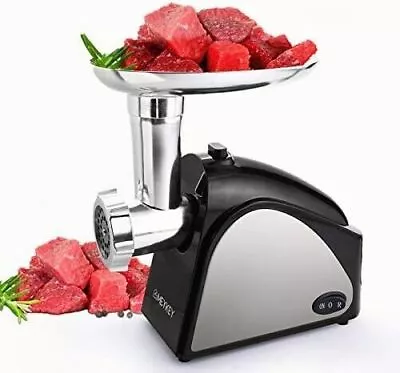 Electric Meat Grinder 2000W Heavy Duty Sausage Stuffer Stainless Steel Home Use • $49.99