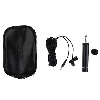 Mini Lapel Clip-on Musical Instrument  Microphone Wired Mic For Guitar Violin • £10.24