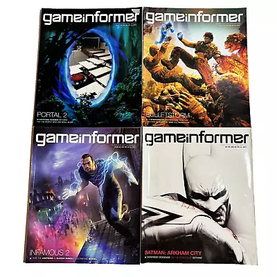 Game Informer Issue #4 5 7 9 Portal 2 Bulletstorm Infamous 2 Batman Arkham City • $59.95