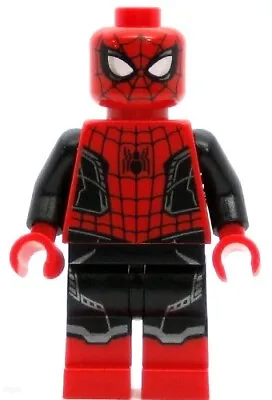 LEGO Super Heroes Minifigure Spider-Man - Black And Red Suit (Genuine) • $13.66