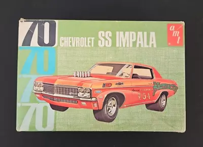 Vintage Model #Y739 AMT 1970 Chevrolet SS Impala Customizing Kit - Open/Unbuilt • $99.99