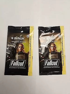 Magic The Gathering Fallout Collector Sample Pack - Lot Of Two (2) • $25