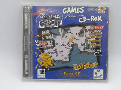 Fresh 4 Gamers Volume 29 Games Cd-ROM PC Windows 95 Red Alert Warbreeds + More • $33