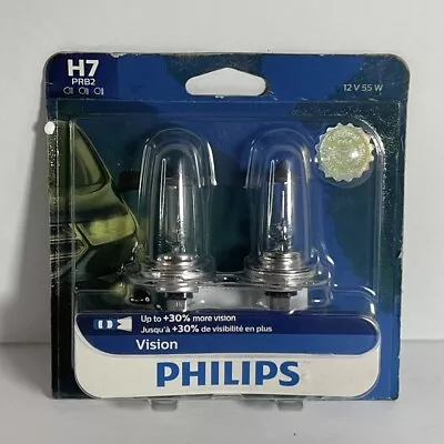 Philips H7PRB2 Vision H7 Headlight Headlamp Light Bulb - 2 PACK • $19.57