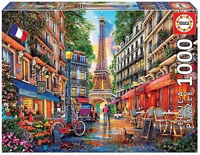 Paris Jigsaw Puzzle 1000 Pieces France Educa Borras Kids Children Adult • £13.50