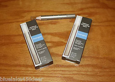 2 Neutrogena Makeup Correcting Stick  Corrects  Eye & Lip Smudges  .10 Oz Ea NIB • $12.85