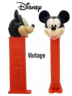 Vintage Disney Mickey Mouse PEZ Dispenser Red Feet Pat4.966.305 Hungary • $9.99