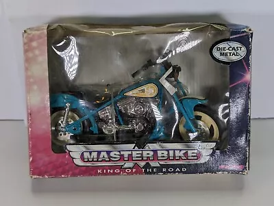 Vintage Master Bike King Of The Road 1:12 Die-Cast  New-Ray Toys Indian Harley • $11.69