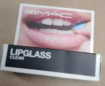 *MAC Clear MINI Mac Lipglass Lip Gloss .24 Fl Oz # 5435 • $12.98