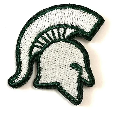 Michigan State Spartans Patch Iron/Sew On 1 1/4  Tall Green Home Jersey  • $12.95