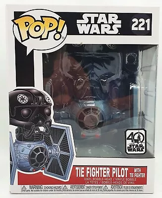 Funko Pop: Tie Fighter With Tie Pilot Collectible Figure 221 (Pre-Owned) • $65