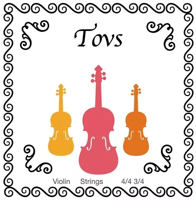 $9.98 • Buy Violin Alloy Advanced Strings 4/4  3/4 E,A,D,G  Set  4 Strings US Today Shipping