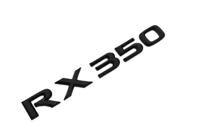 For Lexus RX350 Car Rear Sticker Trunk Emblem Boot Back Letters Gloss Black • $70.99