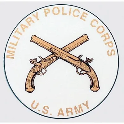 Us Army Military Police Mp Corps Sticker - Made In The Usa!! • $3.95