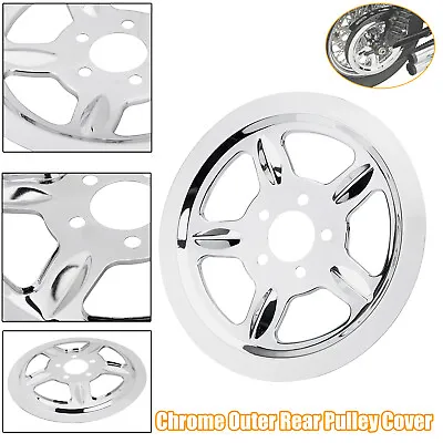 $37.98 • Buy Outer Rear Pulley Insert Cover For Harley Sportster 1200 XR1200 XL1200L XL1200C