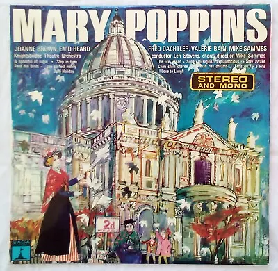 MARY POPPINS By Various Artists. UK 1966. EROS8104. Excellent • £5
