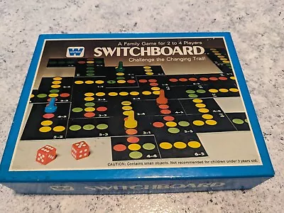 Whitman Boardgame Switchboard Near Mint UNPUNCHED UNPLAYED Condition SHIPS ASAP • $179.99