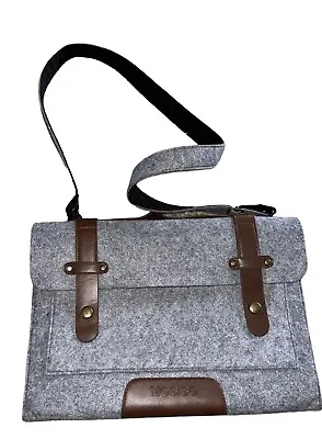 MOSISO 13 Inch Felt Laptop Shoulder Bag Briefcase For Macbook Bags • $9.99