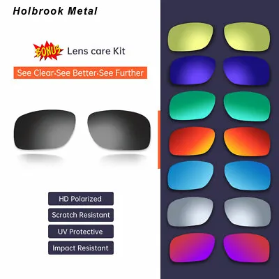 Polarized Replacement HD Elite Lenses For Oakley Holbrook Metal 4123 Sunglasses • $16.99