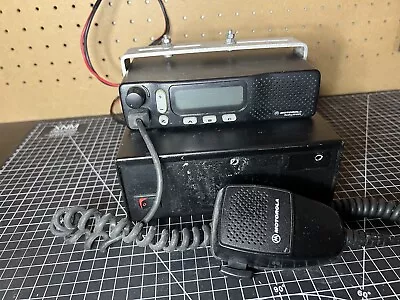 Motorola Radius M1225 With Astron Power Supply Base Mic CANADA • $145.59