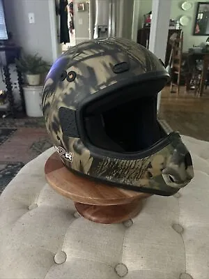 M2R Camo Closed Face Helmet Medium Style 90 • $25