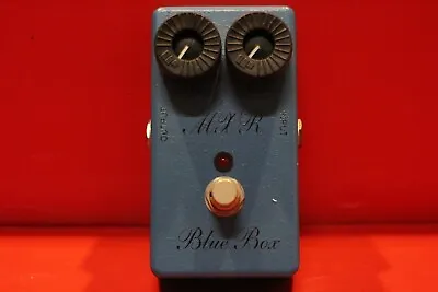 USED MXR Blue Box Distortion Overdrive Octaver Guitar Effect Pedal U2049 231102 • $127.49