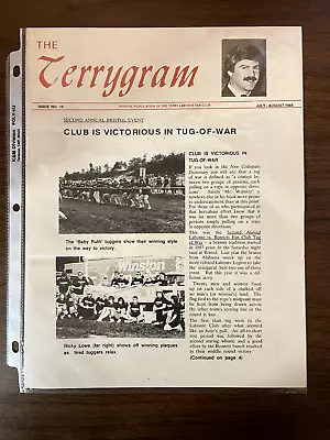 TERRYGRAM Old Terry Labonte Fan Club Newsletter 1988 Vintage Memorabilia • $34.95