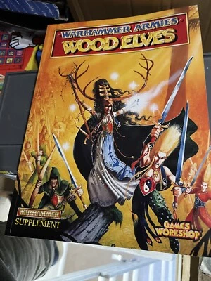 £15 • Buy Wood Elves Army Book / Codex - 4th Edition - Warhammer Fantasy