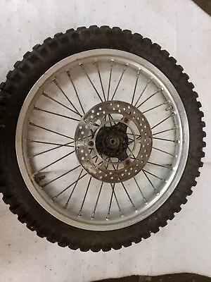 1987 Suzuki RM80 FRONT Wheel Rim 86 - 20 RM85 Rm 80 Hub 88 89 90 97 98 99 00 01  • $35