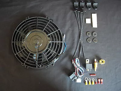  Thermo Fan Chrome 9 Inch Reversible 90 Watt Motors Inc Thermo Controller • $35