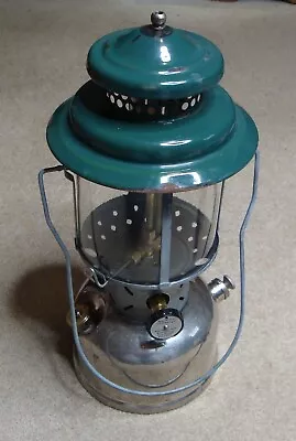 Coleman Gas Lantern Chrome 220D B-50 Sunshine Of The Night 1950 • $79