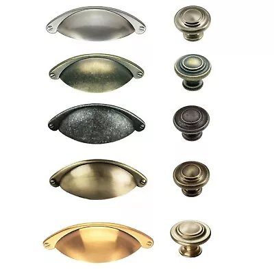 £3.50 • Buy FTD SHAKER Kitchen Cabinet Knobs & Pulls For Cupboard Drawer Wardrobe To Match