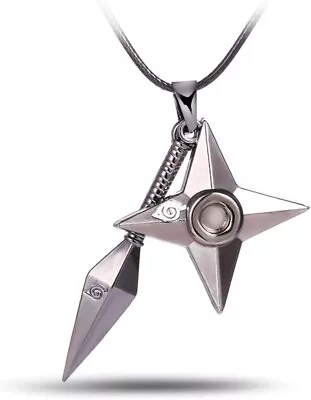 NARUTO Decorative Necklace Shuriken Kunai Pendant GEiNNOVA • £17.24