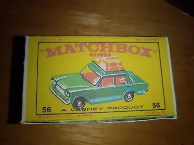 Matchbox No56 Fiat 1500 - Replica/ Copy Box Only • £1.95