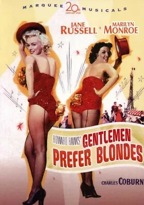 Marilyn Monroe Gentlemen Prefer Blondes Movie (DVD 1953) Jane Russell Brand New • $12.99