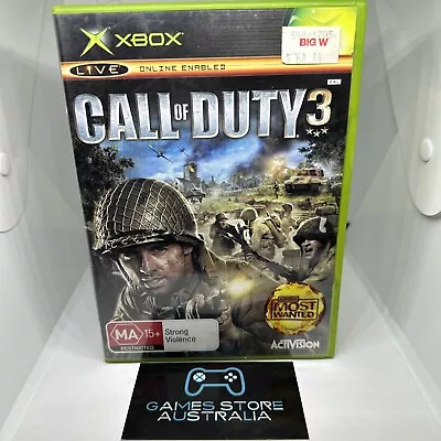 Call Of Duty 3 Xbox • $29