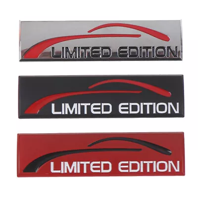 Car Styling 3D Metal Car Sticker Chrome Limited Edition Logo Sticker Badge  • $7.75