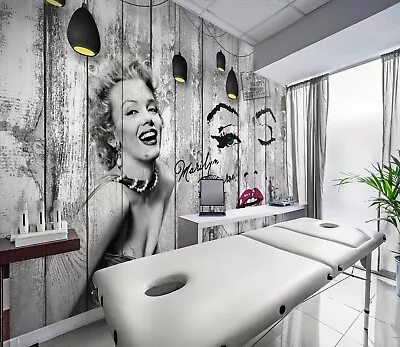 3D Marilyn Monroe 20931NA Wallpaper Wall Murals Removable Wallpaper Fay • $49.86