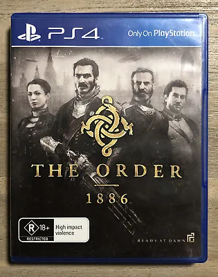 The Order 1886 Playstation 4 PS4 - Complete - PAL - R18+ - VGC - Free Postage • $16.95