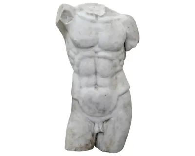 19th Century Grand Tour Marble Nude Torso Sculpture LIFE SIZE • £9651.35
