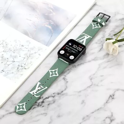 $17.99 • Buy For IWatch Series SE 6 5 4 3 2 1 Genuine Leather Apple Watch Band Strap 42/44mm 
