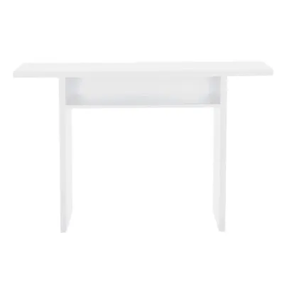 Long Slim Side Console Table Storage Stand Shelf Dressing Table Hallway Entryway • £95.95