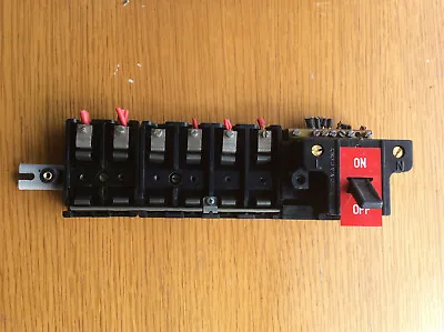 MEM Rewireable Fuse Electrical Fuseboard Busbar & Main Switch • £15