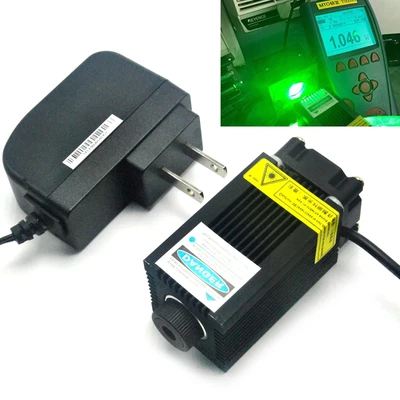 $308.82 • Buy 520nm 1000mW Green Focusable Dot Powerful 1W Laser Diode Module 12V Adapter