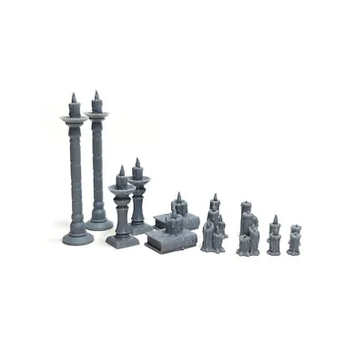 Candles Set / Miniature Accessories / Gaming Terrain & Scenery / Dioramas • $8.50
