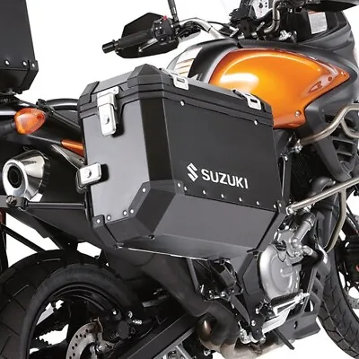 $899.99 • Buy Suzuki Motorcycle 2012-2016 V-strom 650 Aluminum Side Case Set 990d0-alsce-nar